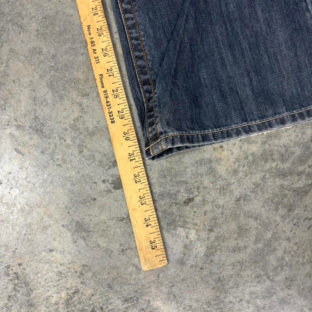 2000s guess bootcut embroidered jeans - Picture 6 of 7